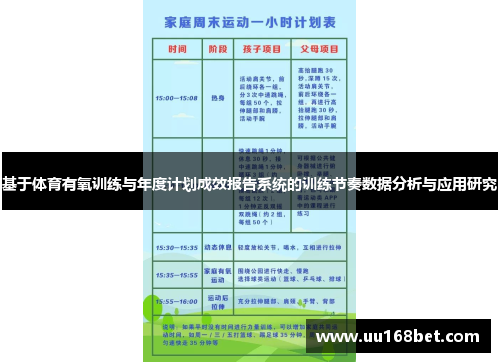 基于体育有氧训练与年度计划成效报告系统的训练节奏数据分析与应用研究